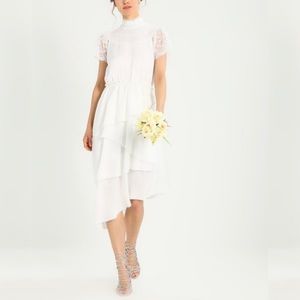 Y.A.S. Yasmenta “Optical Snow” Bridal Dress, size Large